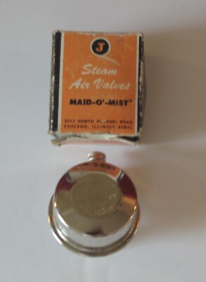Jacobus Maid O' Mist # D 1/8'' Angle Steam Air Valve