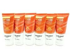La Blance SPF 108 UVA/UVB Waterproof 1.98 fl.oz/60 ml X 6 PK NIB exp 2030