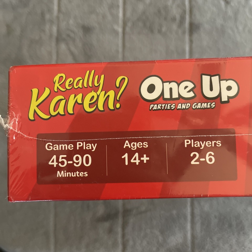 Really Karen? Board Game Live a Day in the Life New Factory Sealed! One