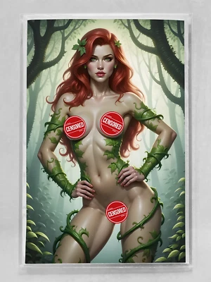 Poison Ivy - Welcome to the Jungle cvrB | WCB Exclusive | Flipbook Ltd 100 w/COA