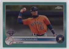 2022 Topps Pro Debut Chrome Aqua Refractor 71/75 Dauri Lorenzo #PDC-42 06l3