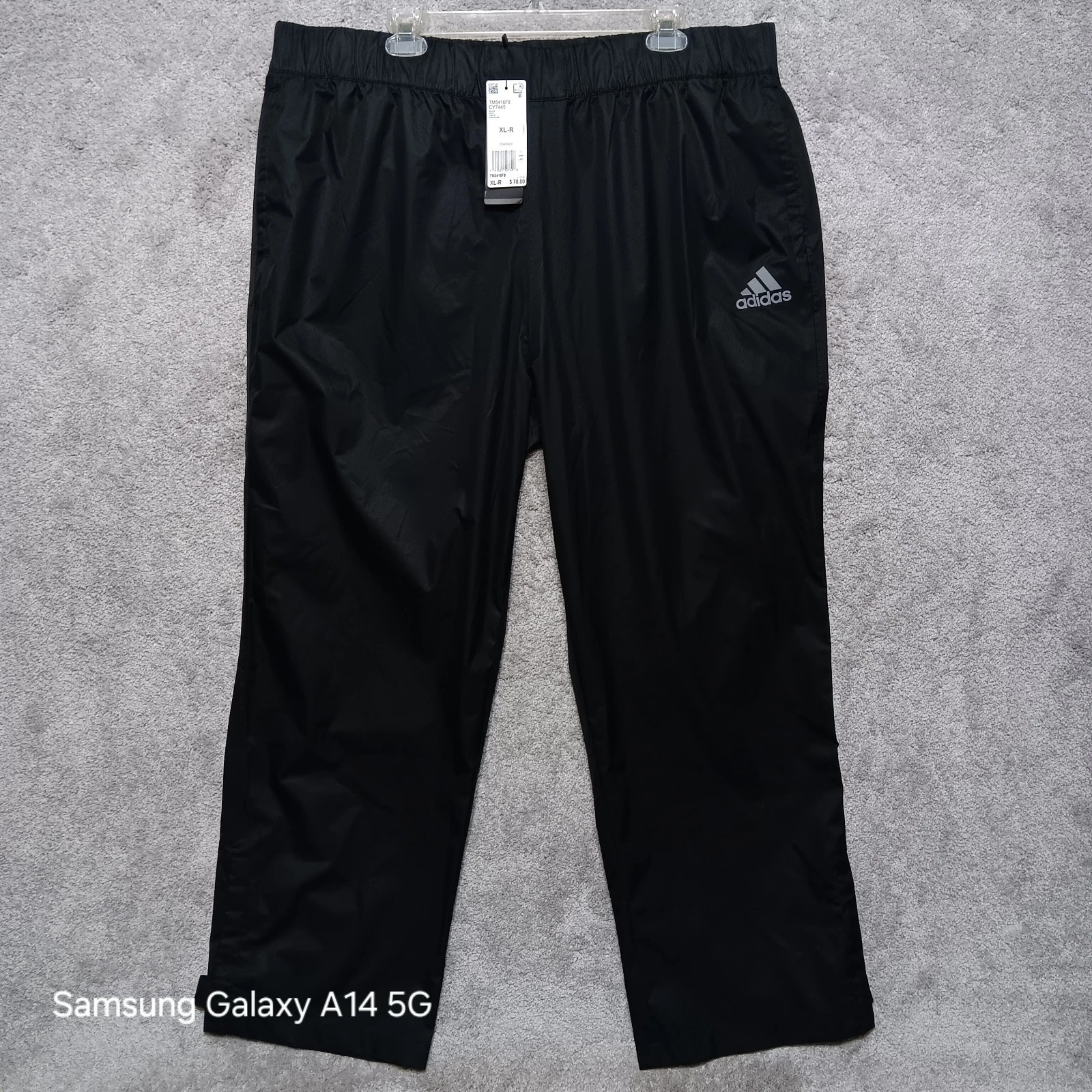 Adidas Golf Pants Mens XL Black CLIMASTORM Provisional Rain Wind Proof RFID NEW
Opens in a new windo