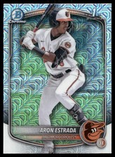 2025 Bowman #BCP-33 Aron Estrada Chrome Prospects Mega Refractor