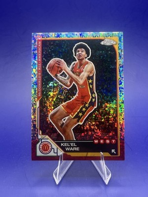 2025 Topps Chrome Kel el Ware #96 McFlurry Refractor McDonalds All American WEST