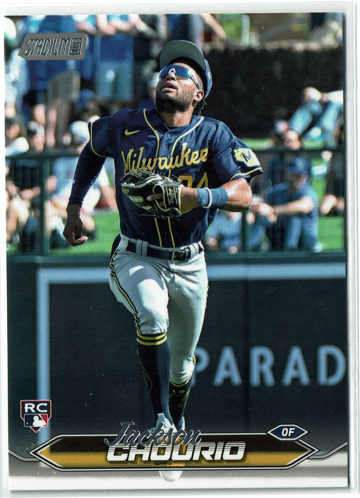 2024 Topps Stadium Club - Jackson Chourio #184 (RC)