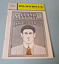 1971 Frank Merriwell or Honor Challenged Boston Longacre Theatre Playbill FLOP