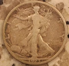 1923 S WALKING LIBERTY SILVER HALF DOLLAR