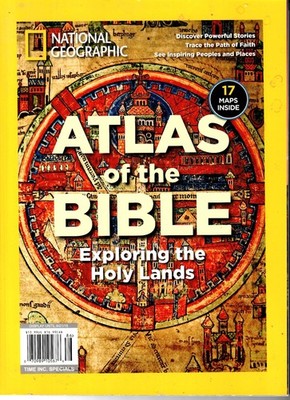 National Geographic Special Publication: Atlas of the Bible (2018) FREE SHIPPING