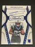 2025 Panini Flawless Trevor Etienne Rookie Draft Signatures /10 Auto RC