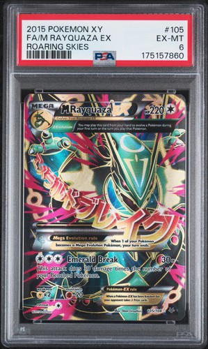 M Rayquaza-EX graded PSA 6 for sale on eBay