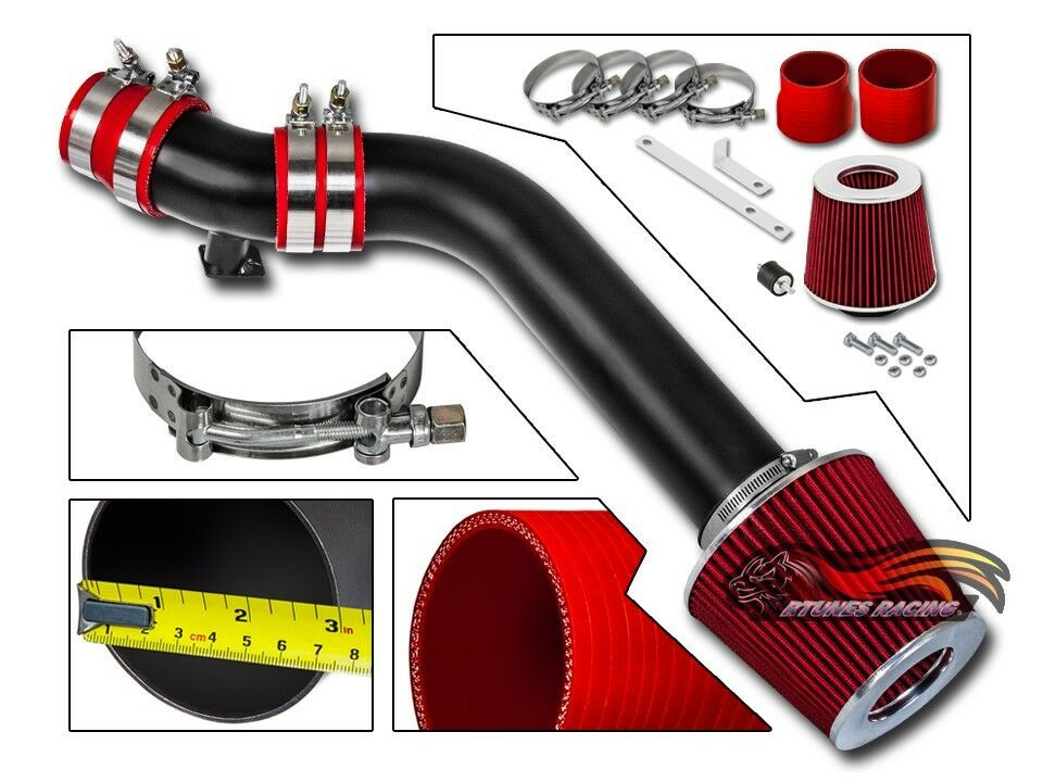 Rtunes Racing Frío Aire Admisión Sistema + Filtro 1992-98 BMW E36 3-Series