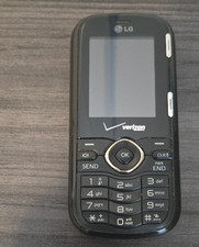 LG Cosmos VN250 - Black  Verizon  Cellular Slider Keyboard Phone