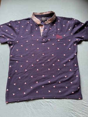 Ted Lapidus Polo Shirt Dunkel Blau Gr. XL