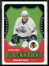 2010-11 O-Pee-Chee Fernando Pisani Retro #17 Chicago Blackhawks