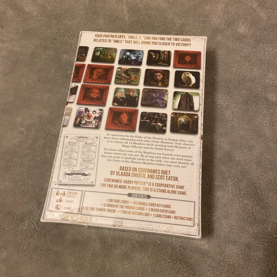 Codenames Harry Potter Board Game Sealed | Wizarding World | Family Party Game - Image 2 of 4