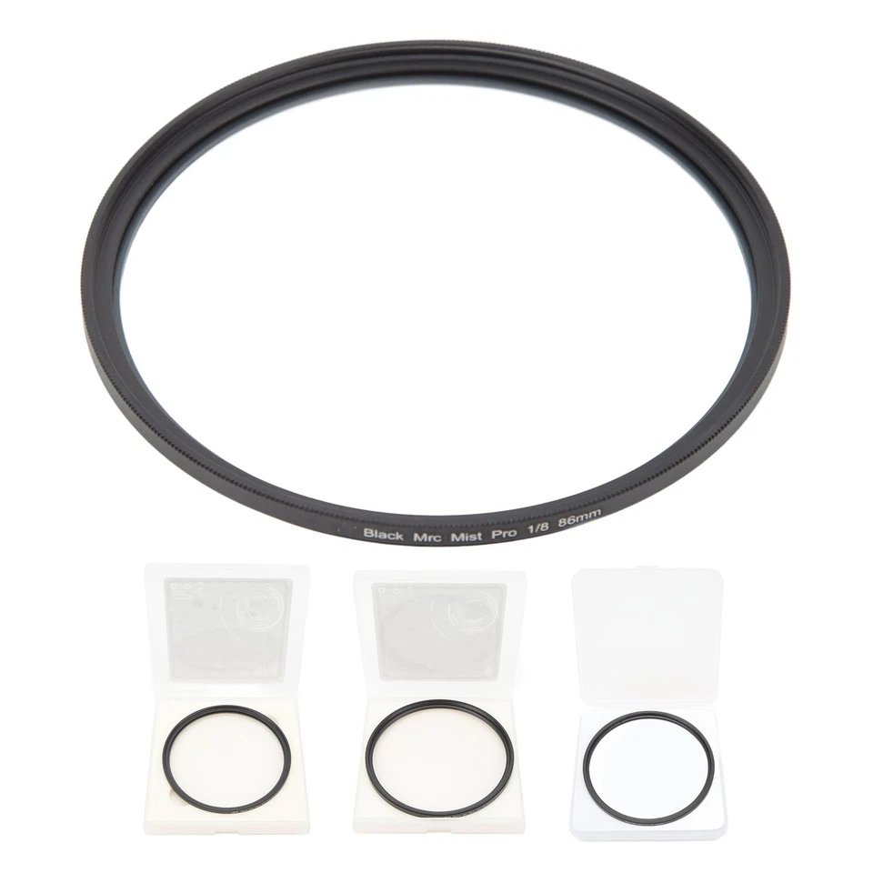 Black Soft Filter Black Diffusion 1/8 Lens Filter Kit Optical Glass Portrait CT - Image 4 of 4
