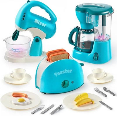 JOYIN Küchengeräte Spielzeug, Spielküche Zubehör Set für Kinder, Pretend Küche