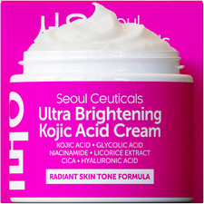 Korean Kojic Acid Cream Dark Spot Remover Glycolic Acid Niacinamide Cica