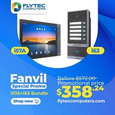 Fanvil SIP Indoor Unit i57A  Video Door Phone i63 BUNDLE 