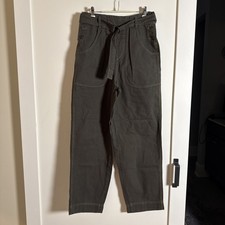 We The Free Free People Utility Pants/Jeans Dark Gray Sz 28 NWOT 1088