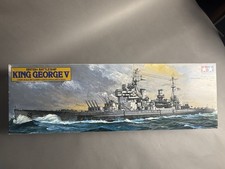 Tamiya 1/350 Scale British Battleship King George V Model 10 Item 78010 Open