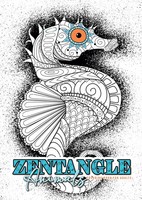 Monsoon Publishing | Zentangle Animals Coloring Book For Adults | Taschenbuch