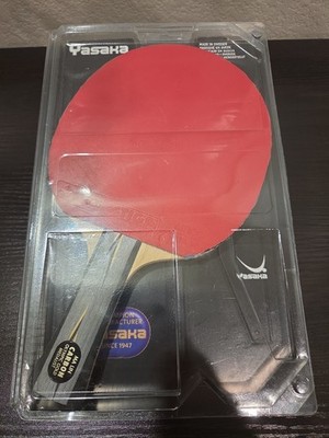 Yasaka Ma Lin Carbon FL Table Tennis Handle w/ Airoc Astro M & Astro S Rubbers