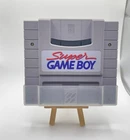 Super Gameboy, Super Nintendo, SNES, + Plastic Sleeve, Tested and Works Great