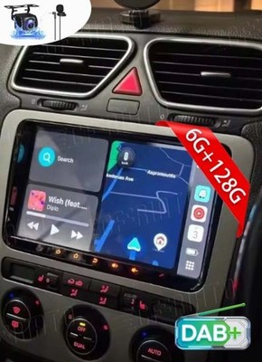 Für VW Golf V VI EOS Touran Scirocco Autoradio Carplay Android 15 DAB GPS 6+128G