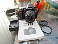 NIKON D70 CLEAN TESTED DIGITAL CAMERA BUNDLE 6.3 MEGAPIXELS 18-50 QUANTRAY LENS