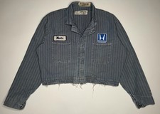 Vintage HBT Honda Motors Racing “Monte” Cropped Workwear Detroit Work Jacket 44
