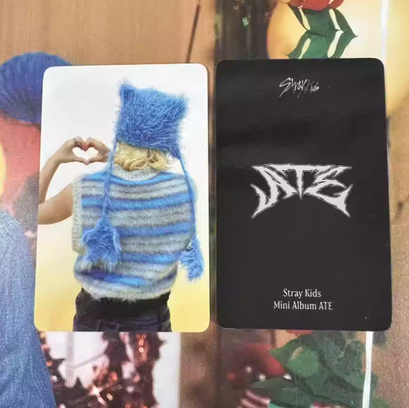 Stray Kids Merch Felix LOMO Album Card ATE Photo Card Cat Paw Fei