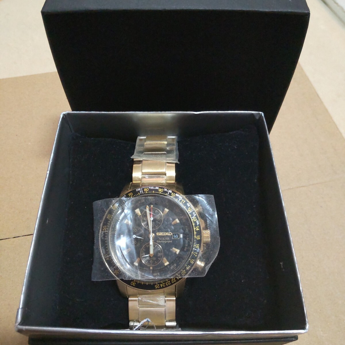 Seiko Solar Overseas Model Gold SSC008P2 | eBay