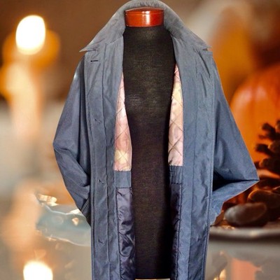 PUNTA ROMA Women s (M)Grey Jacket/Coat/Parka 3/4 Length W/HoodieFrom SPAIN 33.99
