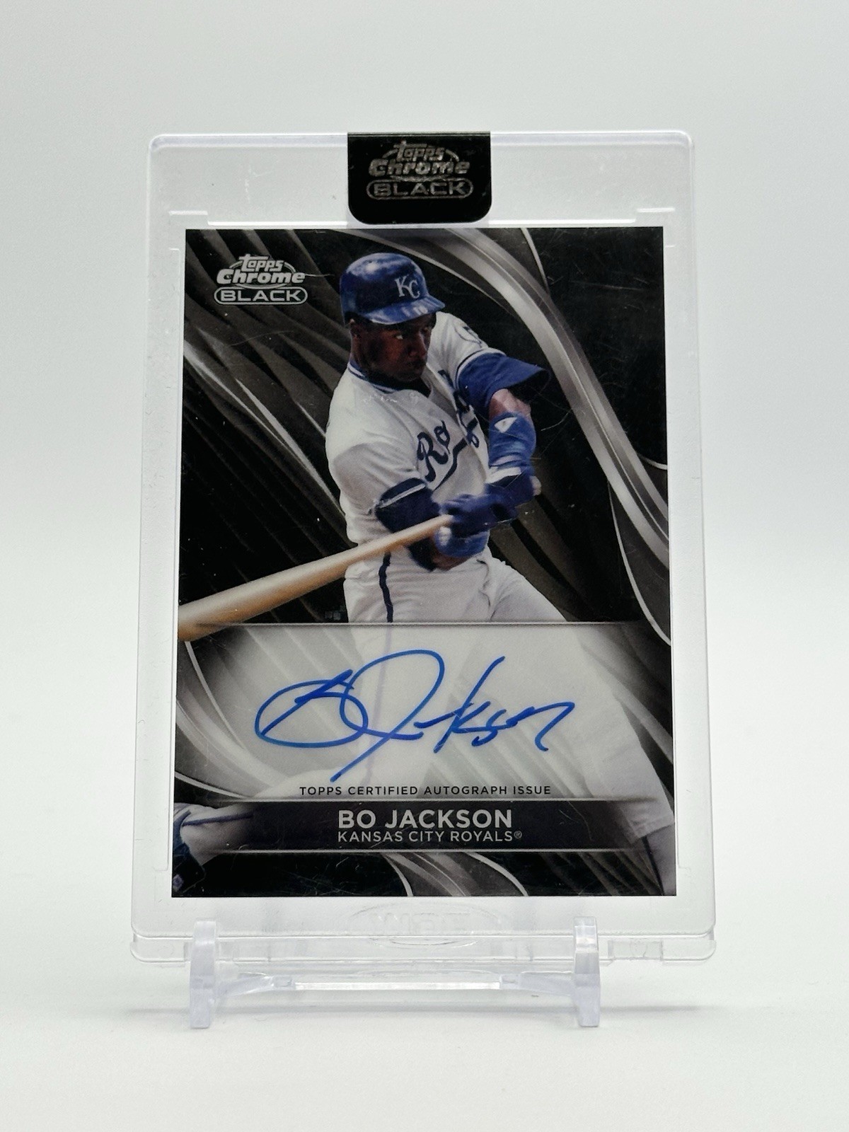 2024 Topps Chrome Black Bo Jackson Auto Royals