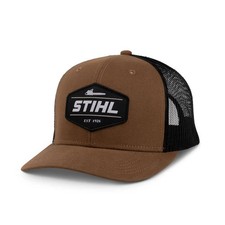 Genuine STIHL brown black baseball cap/hat NEW