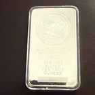 Sunshine Minting 10 Troy Ounce Silver Eagle Bar in Plastic Capsule