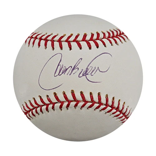 Carlos Beltran Mets Yankees Royals Astros Autographed OMLB Baseball Steiner COA