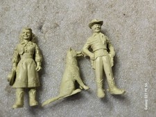 Marx Roy Rogers Playset Plastic Figures Roy Rogers Dale Evans  Bullet