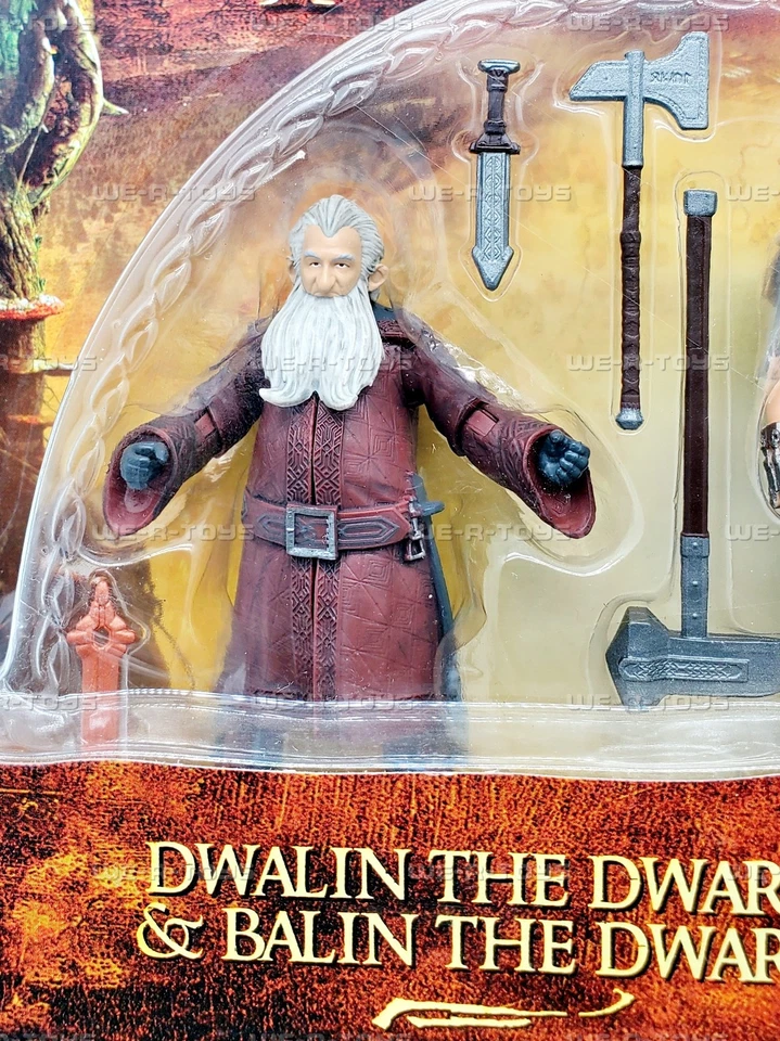 El Hobbit: Un viaje inesperado Dwalin y Balin los enanos conjunto de figuras 16013 Foto 3 de 4