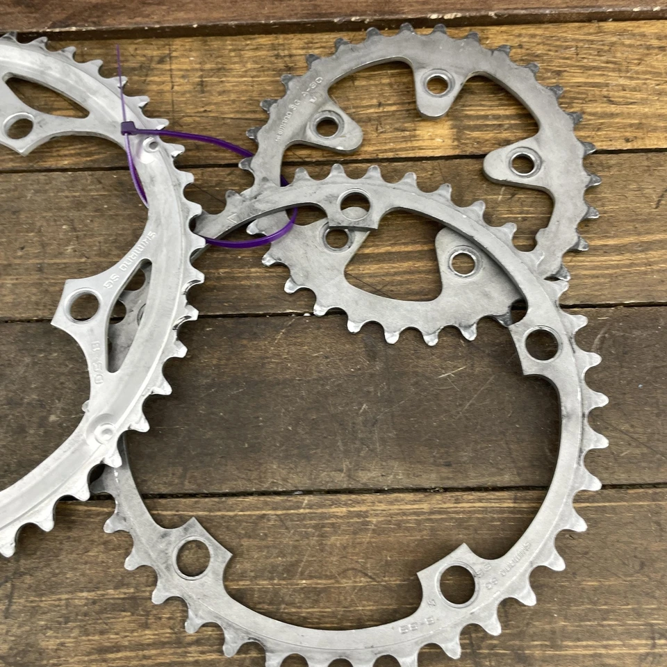 Shimano Ultegra FC-6503 TRIPLE Chainring Set 50/39/30T 130/74 BCD 5-Bolt 9-Speed - Image 4 of 4