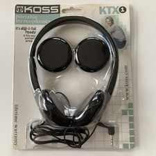Koss KTX-1 Stereo On Ear Headphones Wired Padded Earphones