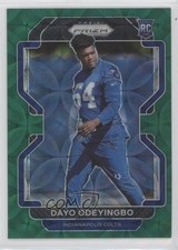 2021 Panini Prizm Rookie Green Scope Prizm 29/75 Dayo Odeyingbo #387 0u8k