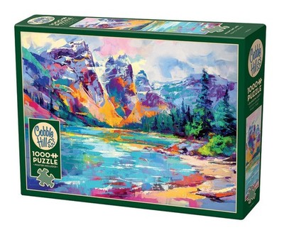 Mountain Lake - 1000 Pieces: Cobble Hill Puzzles