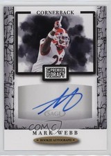 2021 Sage Premier Draft Auto Mark Webb #A70 Auto 11ur