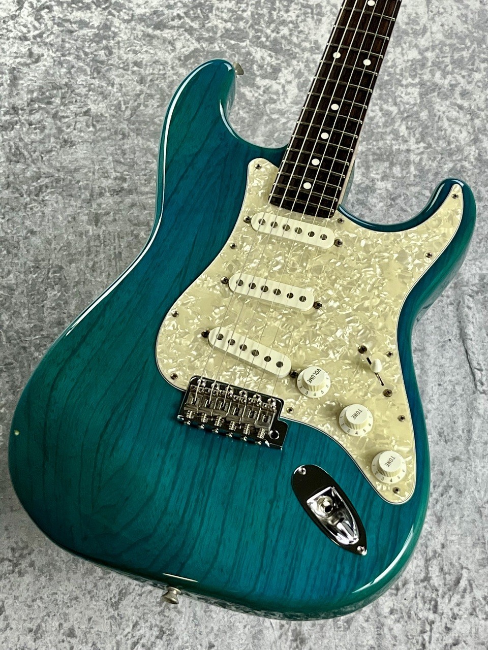 Fender Japan ST62-ASH/MH -TRANSLUCENT BLUE- Used Electric Guitar [AUTH]