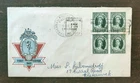 Australia - New Stamp Issue - Queensland 100th - 5d - Green - FDC - 1960