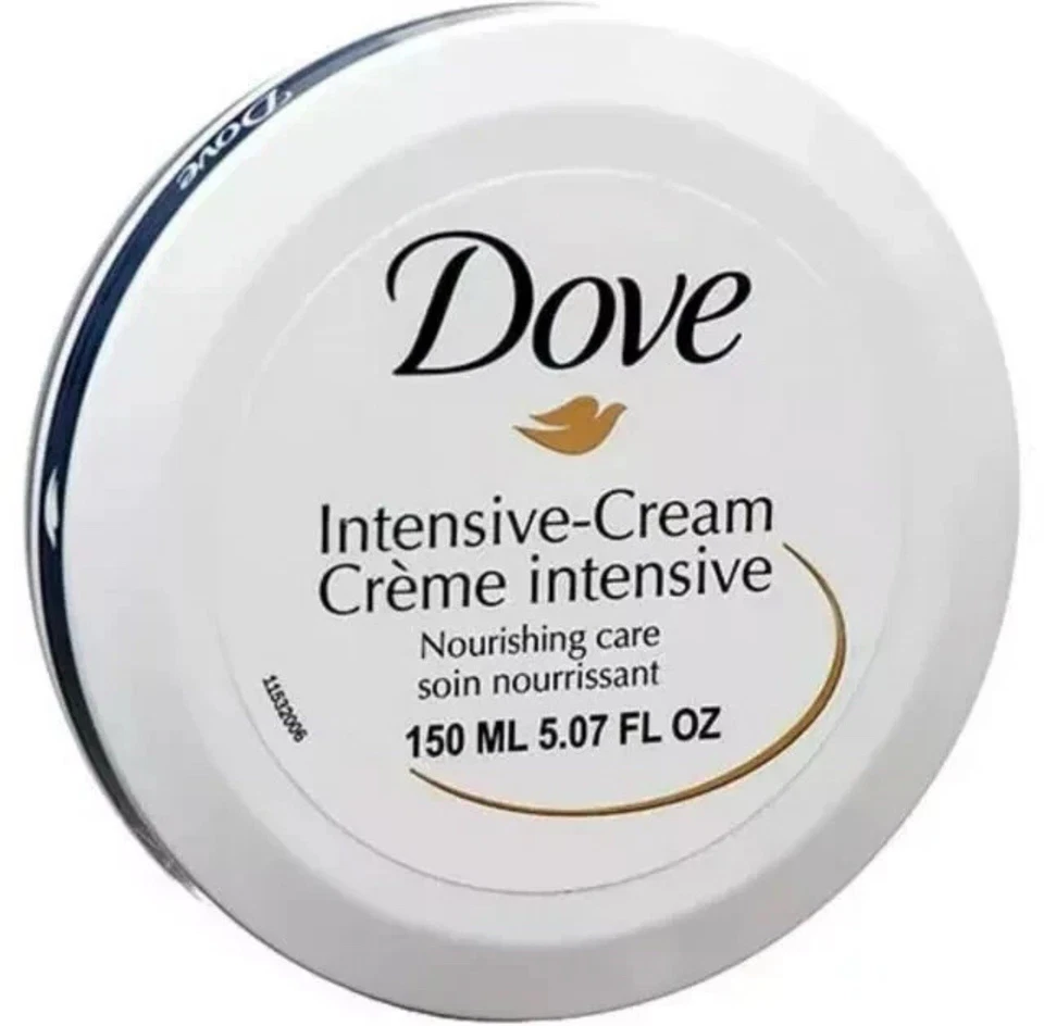Set of 6 Dove Intensive Hand Body Cream Moisturizer 5.07 FL OZ. ( 150 ML ) - Image 2 of 4