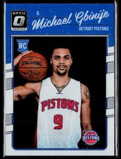 Michael Gbinije 2016-17 Donruss Optic #188 Rookie Detroit Pistons