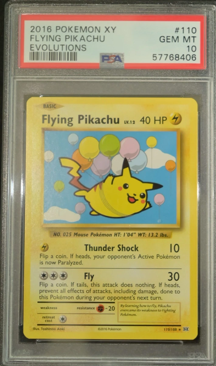 Pikachu Pokémon TCG Evolutions Secret Rare Individual Collectible